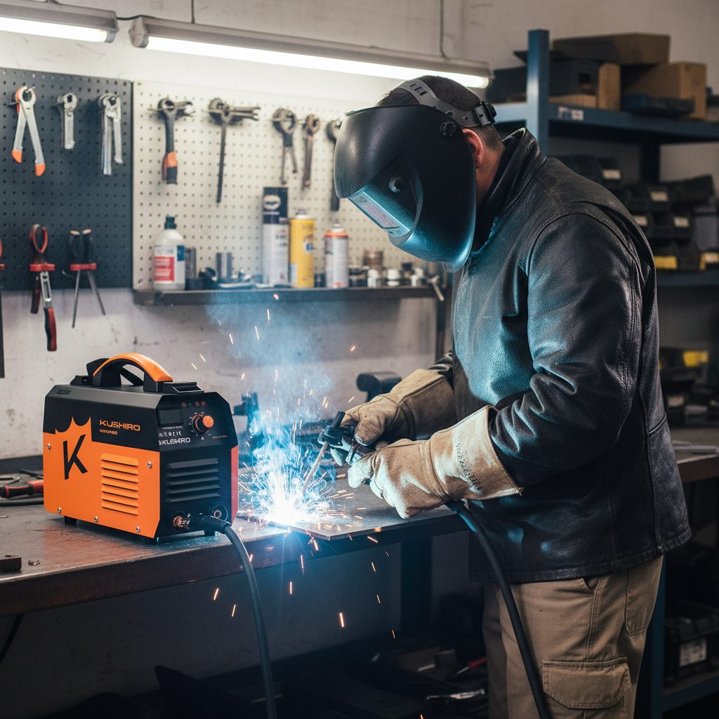 Soldadora Inverter Kushiro Mma 165 140a Electrodos 1-4 Mm Naranja - 2