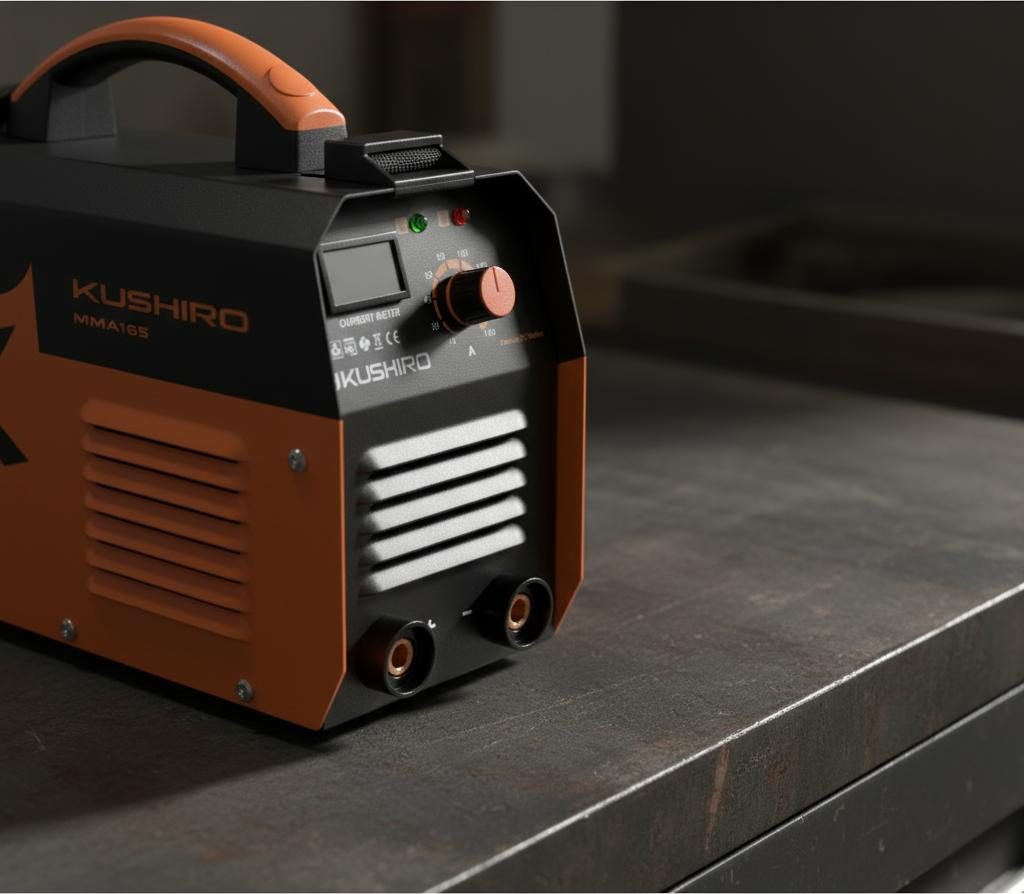 Soldadora Inverter Kushiro Mma 165 140a Electrodos 1-4 Mm Naranja - 3