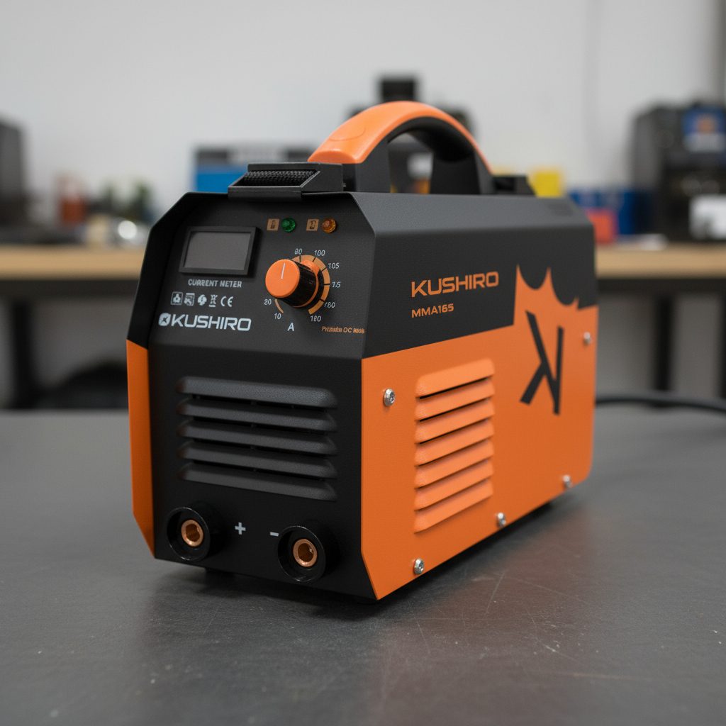 Soldadora Inverter Kushiro Mma 165 140a Electrodos 1-4 Mm Naranja - 4