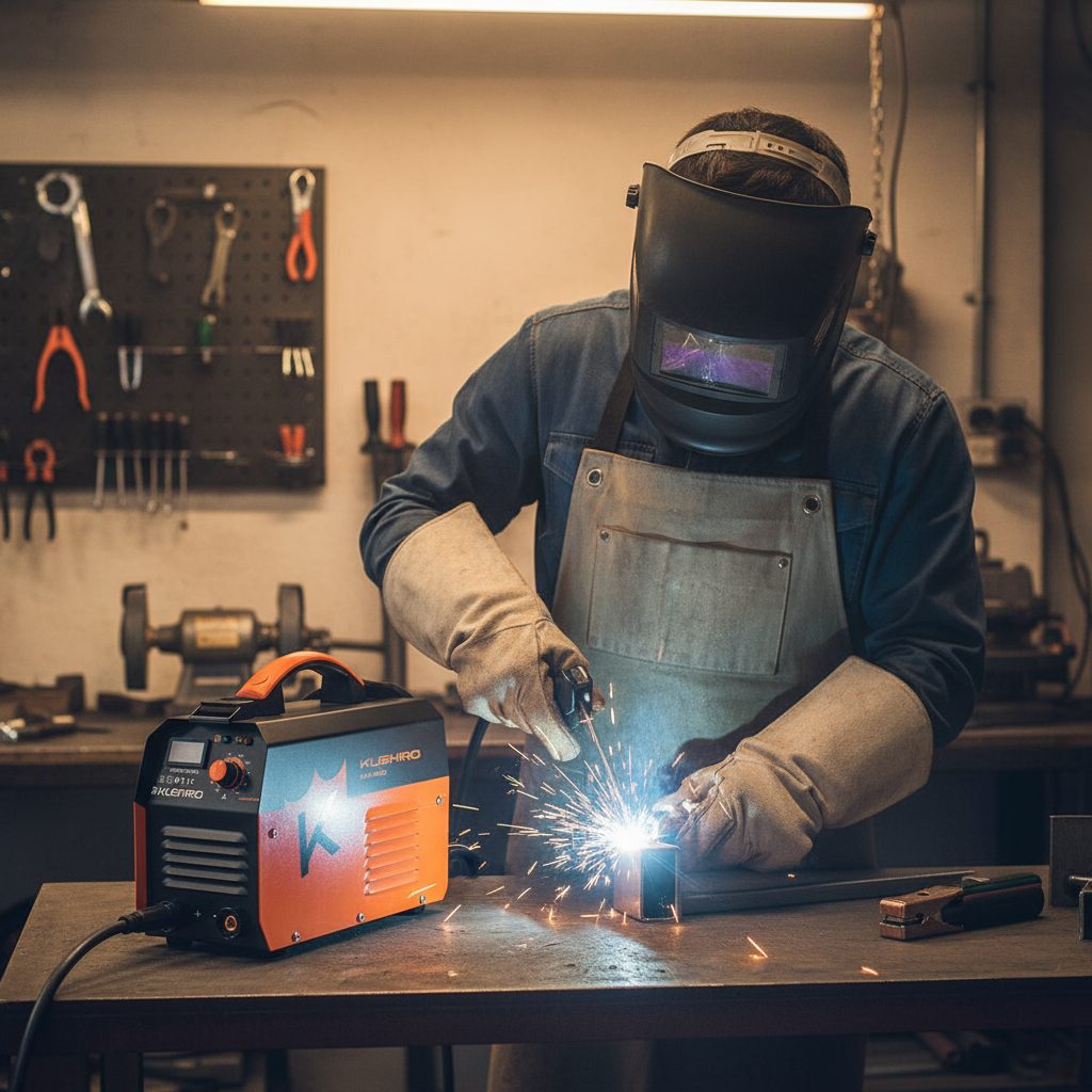 Soldadora Inverter Kushiro Mma 165 140a Electrodos 1-4 Mm Naranja - 6