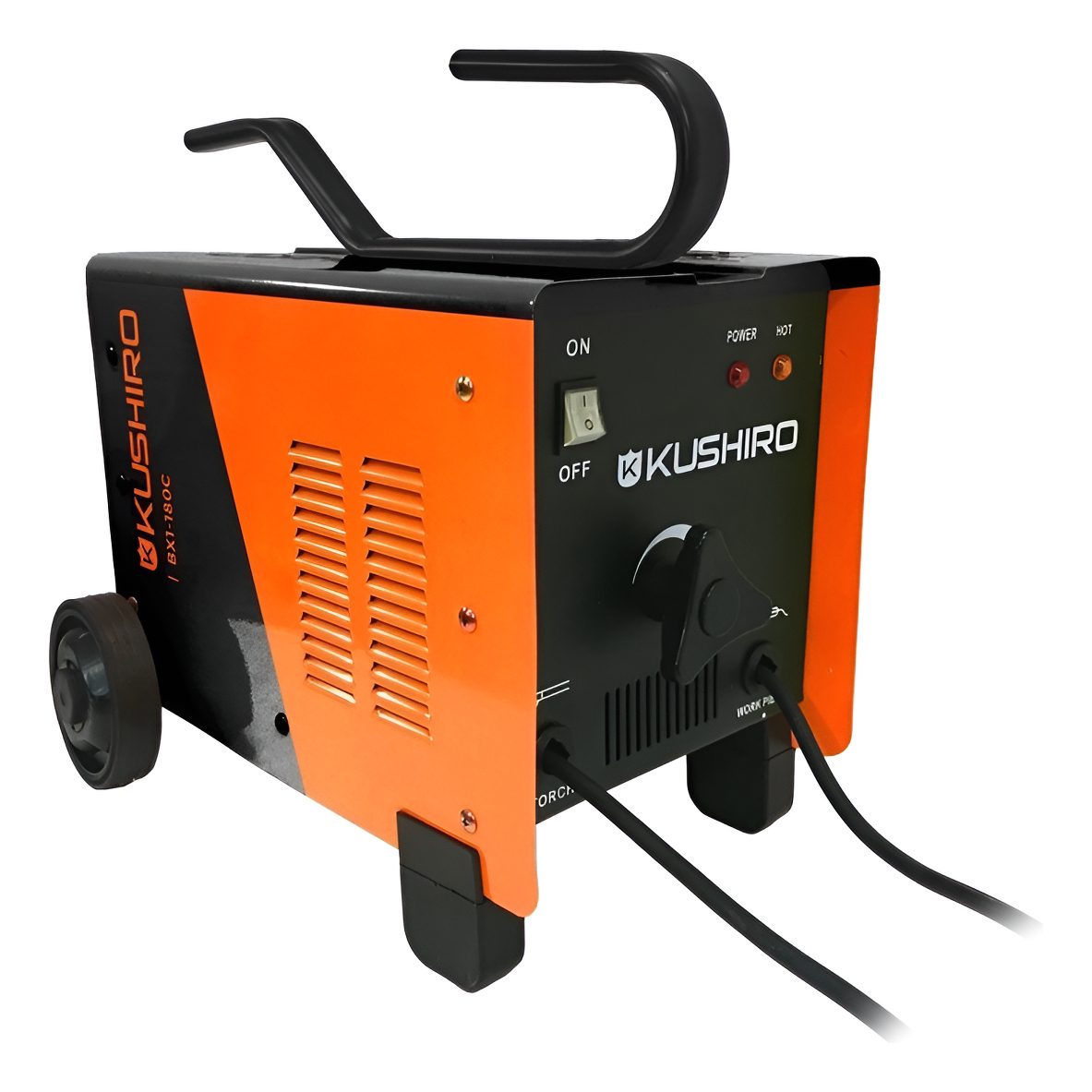 Soldadora Kushiro 180 Amp Con Ventilación Forzada Bx1-180c Negro Y Naranja - 2