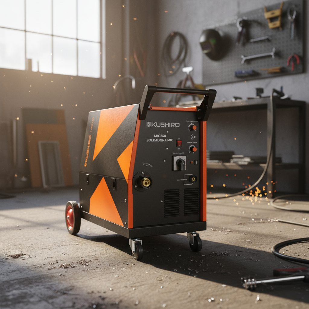 Soldadora Profesional Kushiro Tmig250 Mig/mag Negro - 3