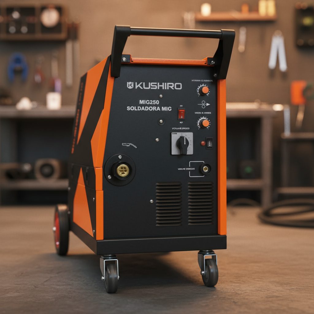 Soldadora Profesional Kushiro Tmig250 Mig/mag Negro - 4