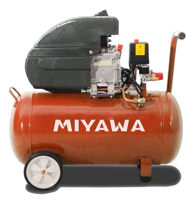 Compresor 2.5hp 50l Miyawa Calidad Premium+sin Interes 50 Monofásica