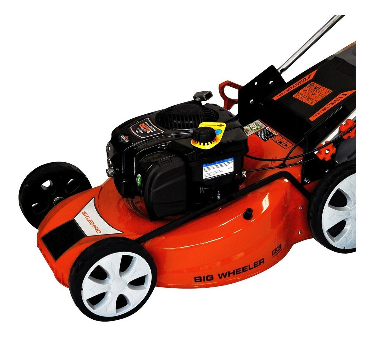Cortadora Césped Kushiro Motor Briggs Stratton 625 4 Tiempos Naranja