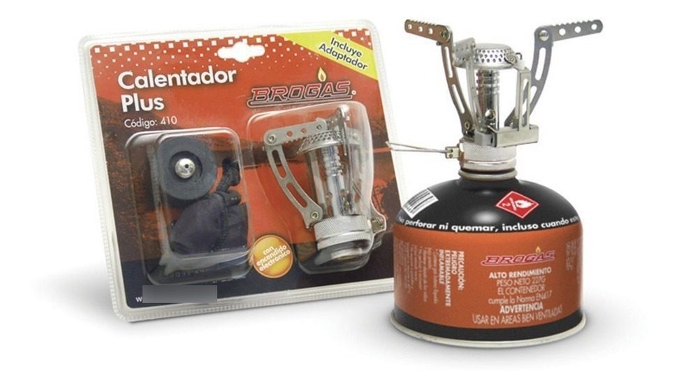 Calentador Plus Brogas 410 P/ Butano Encendido Electrónico