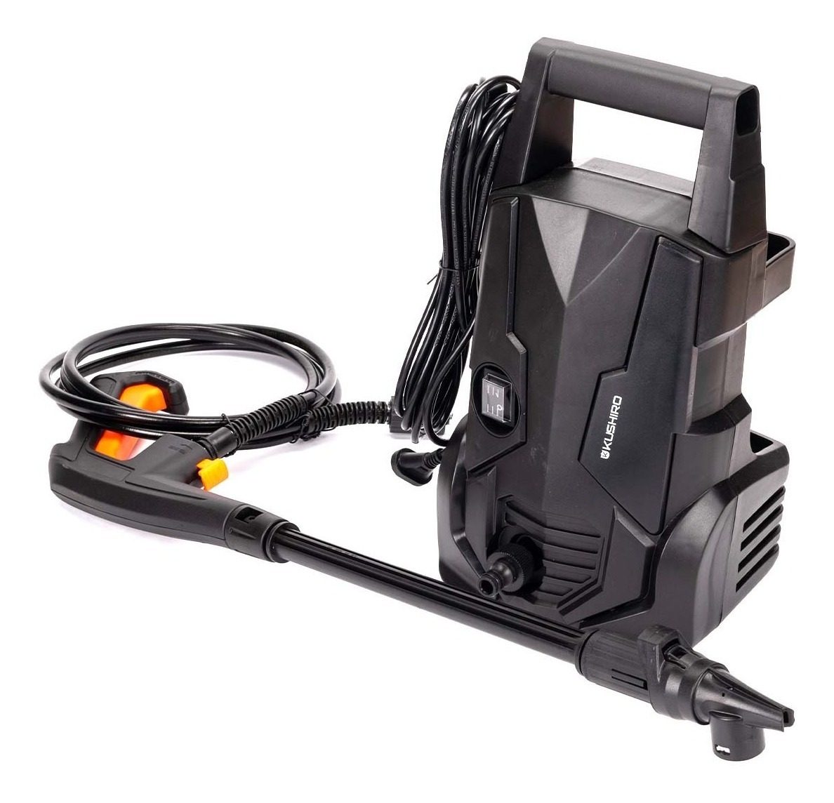 Hidrolavadora Eléctrica Kushiro 70bar 1400w Negro - 1