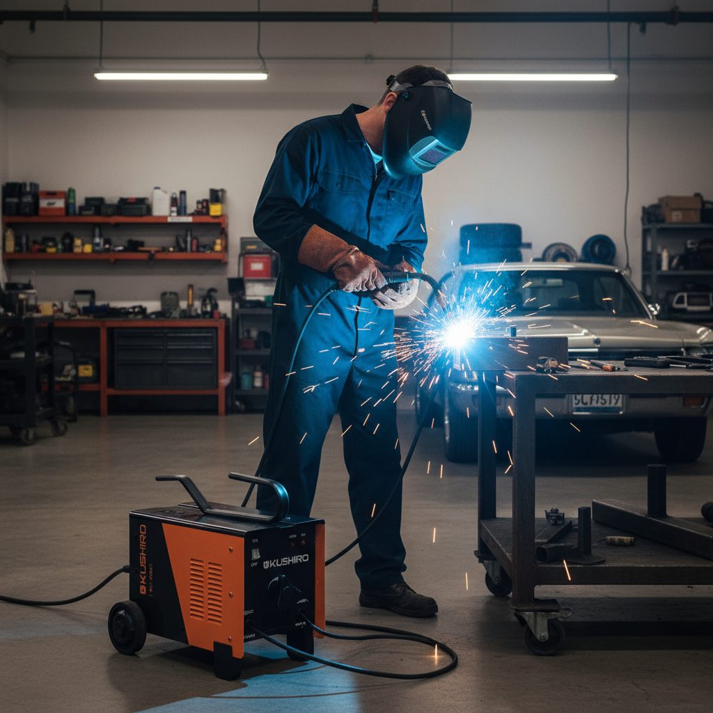 Soldadora Eléctrica Kushiro Bx1-250ct 250a Bifásica Naranja Y Negro - 2