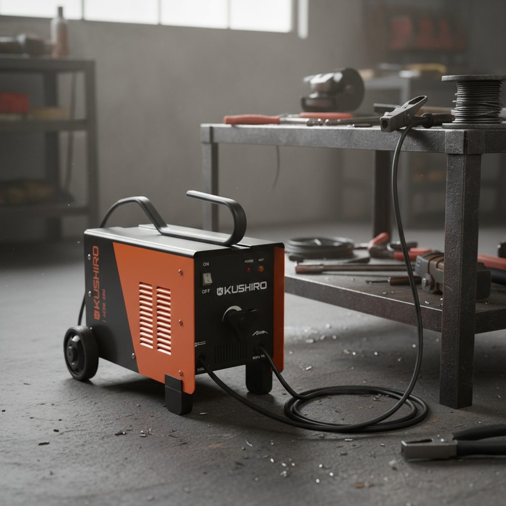 Soldadora Eléctrica Kushiro Industrial Bifásica 250a Amarillo - 4