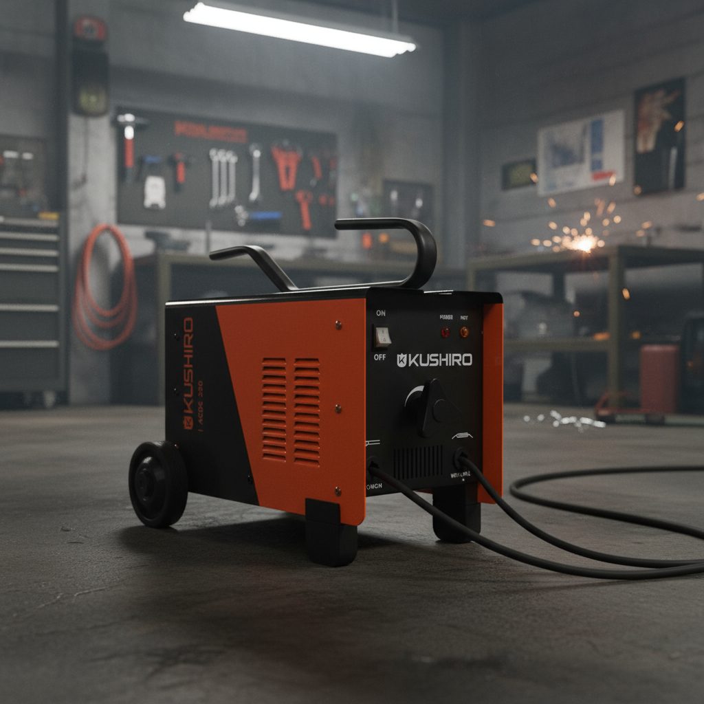 Soldadora Eléctrica Kushiro Industrial Bifásica 250a Amarillo - 6