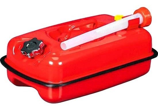 Bidón Náutico Apto Combustible 5 Lts Pico Anti Derrame