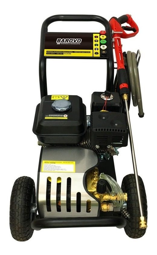 Hidrolavadora Alta Presion 186 Bar Motor Explosion 4t Negro - 3