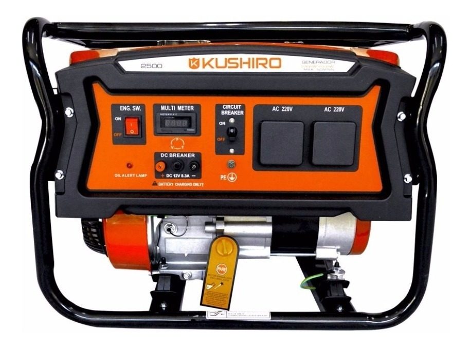 Grupo Electrógeno Generador 2500w 5.5 Hp Ideal Hogar Camping
