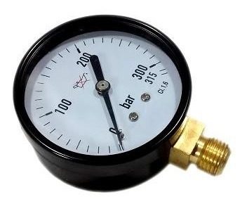 Manómetro Presión 300 Bar Ø 63 Mm - X Unidad