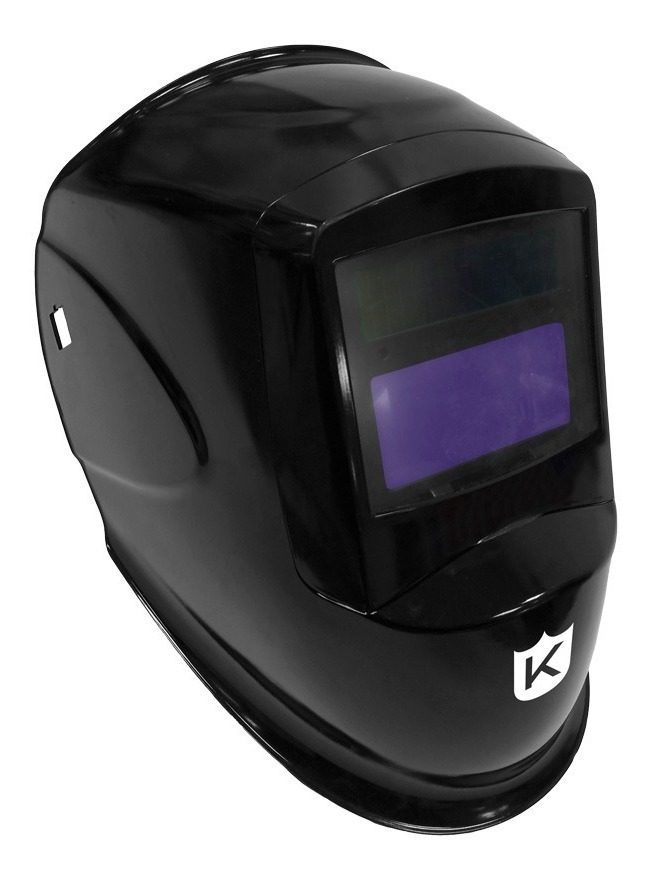 Máscara Soldador Fotosensible Solar Bateria Tig Mma Mig Negro Wh8512 - 1