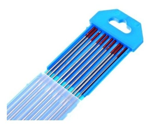 Electrodo Tungsteno Tig  Punta Roja 2.4mm - X Unidad