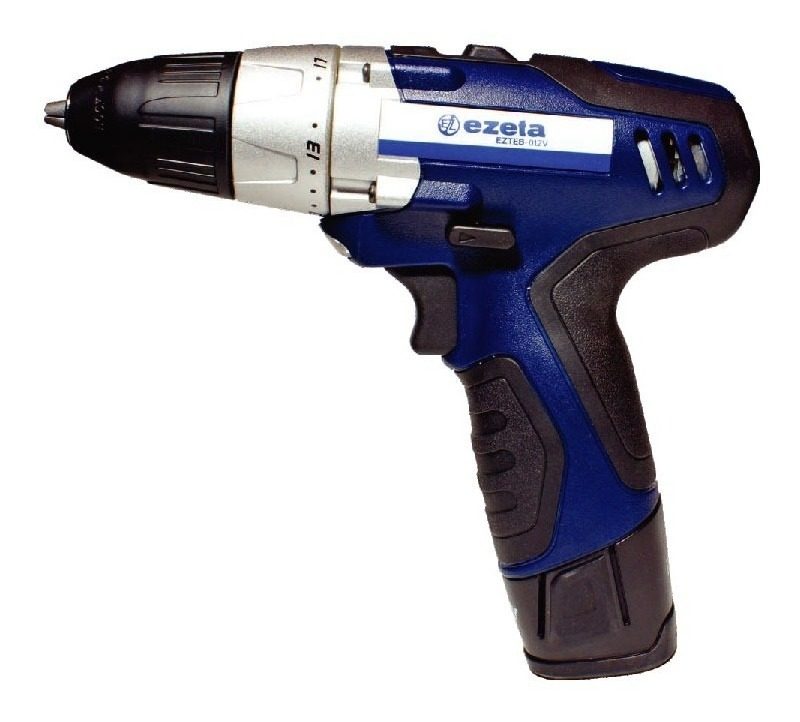 Taladro Atornillador Recargable 12v Ezeta Azul