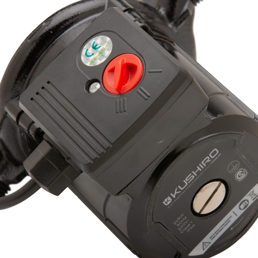 Electrobomba Presurizadora Kushiro 4 Baños Negro 50 Monofásica - 4