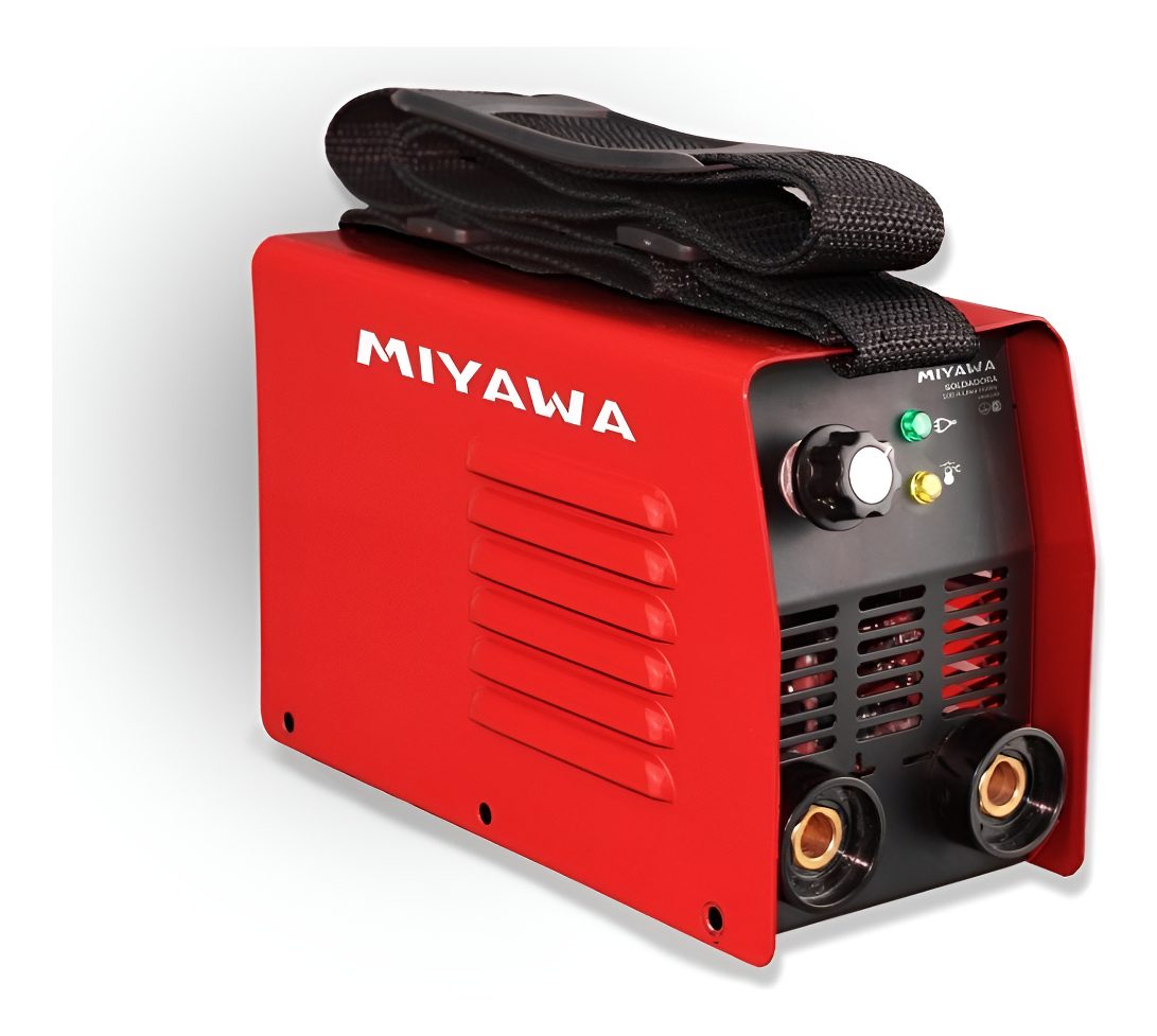 Soldadora Miyawa Mma 145 Monofásica 100a Compacta Rojo