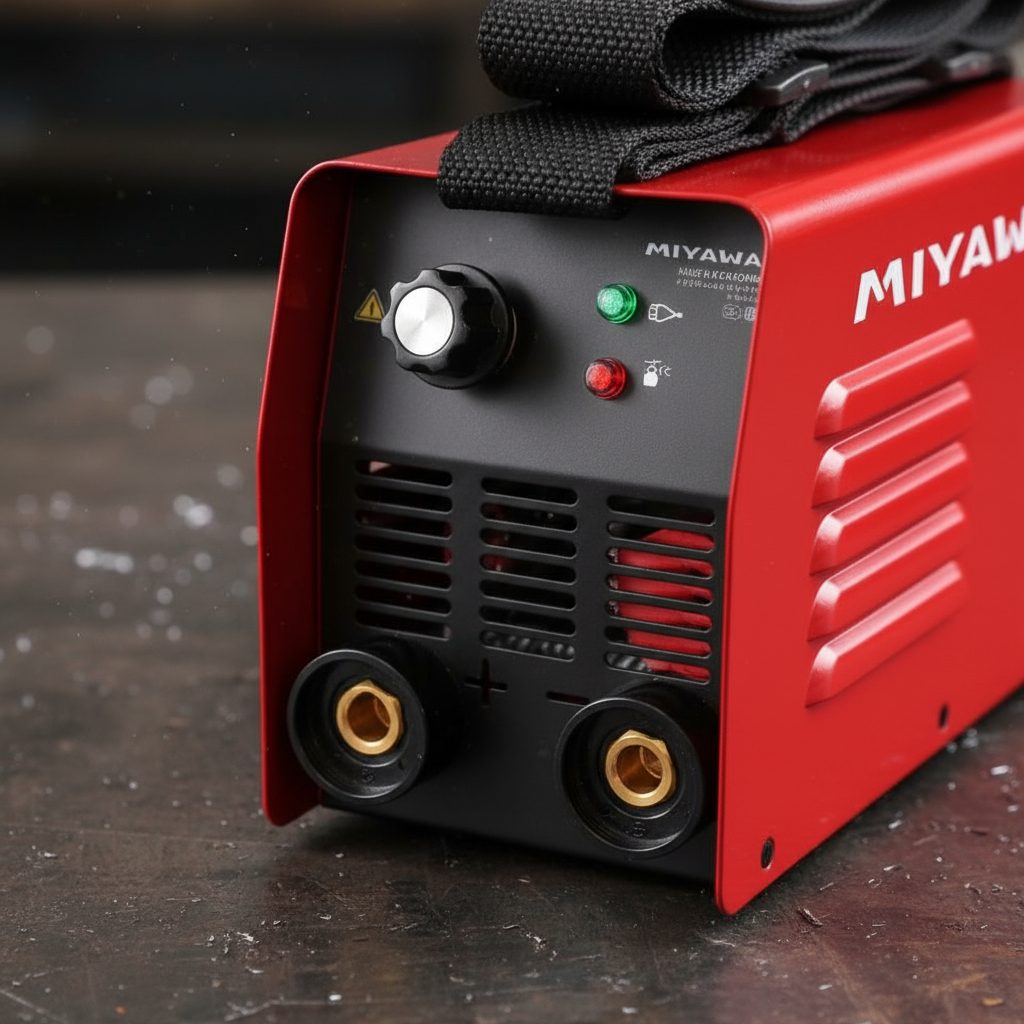 Soldadora Miyawa Mma 145 Monofásica 100a Compacta Rojo - 5