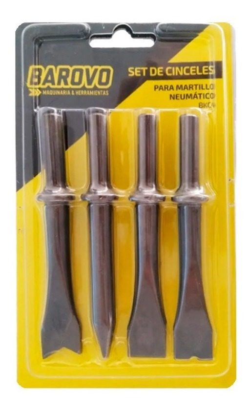 Set De Cinceles Para Martillo Neumático Barovo