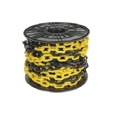 Cadena De Plastico Negra Y Amarilla Negro Y Amarillo