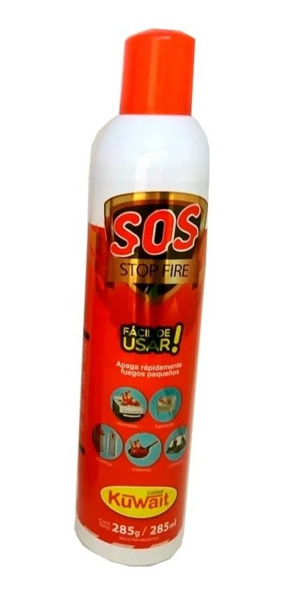 S.o.s. Stop Fire X 285g Pequeños Fuegos Kuwait X Unid