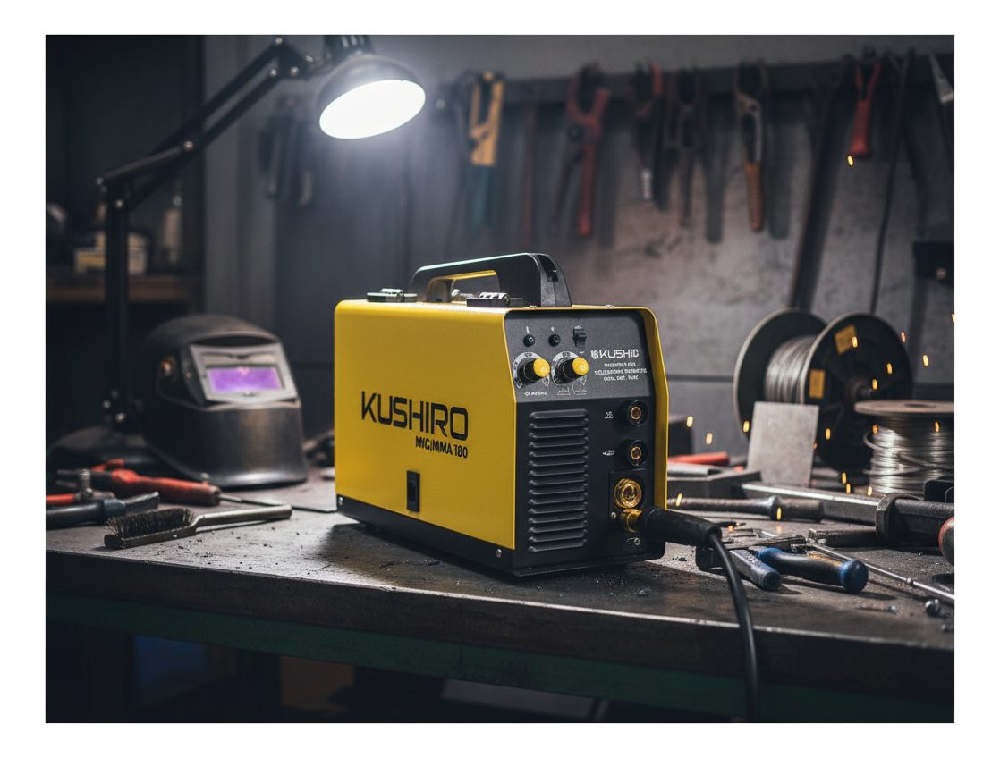 Soldadora Inverter Kushiro Mig-mag/mma 180a Combinada Amarillo - 2