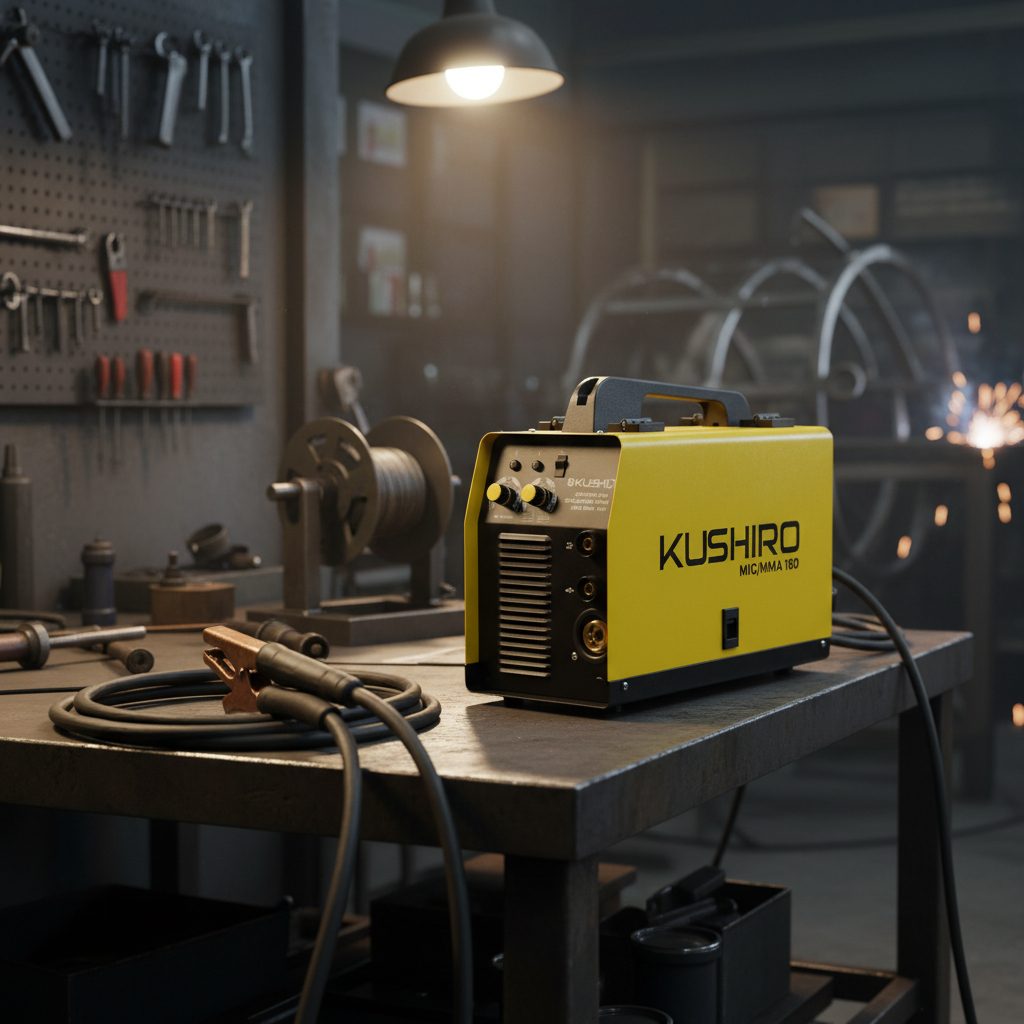 Soldadora Inverter Kushiro Mig-mag/mma 180a Combinada Amarillo - 4