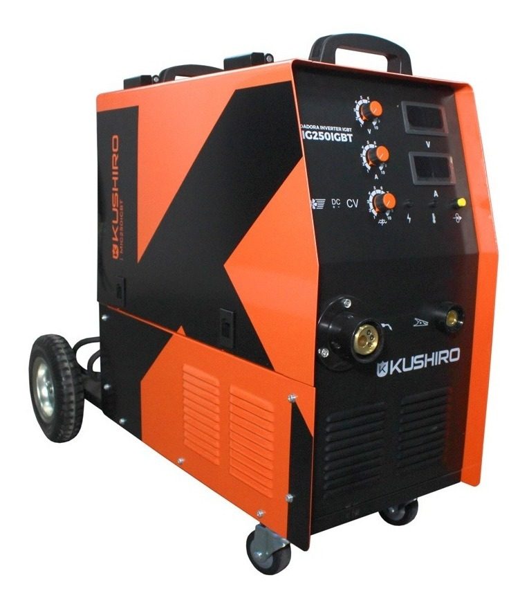 Soldadora Inverter Mig/mma 250 Igbt Amarillo