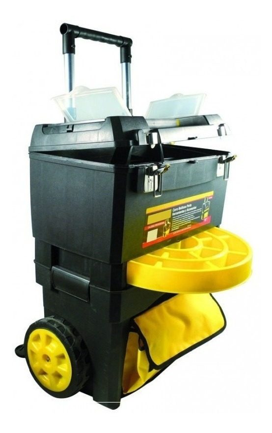 Carro Con Caja 18  Extraible C/cierrre Metalico