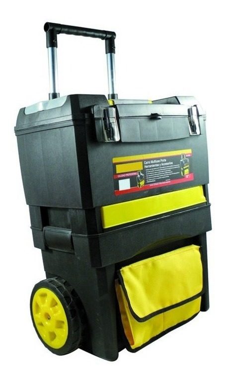 Carro Con Caja 18  Extraible C/cierrre Metalico - 1