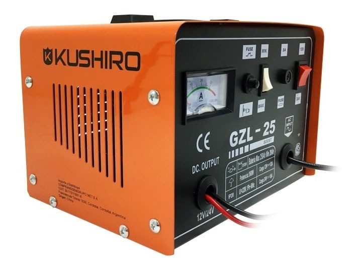 Cargador De Baterias Auto Kushiro 25 Amp 12v/24v - 2