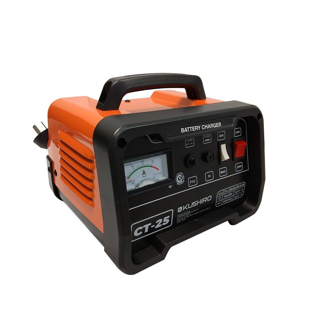 Cargador De Baterias Kushiro 25 Amp Premium 12v/24v