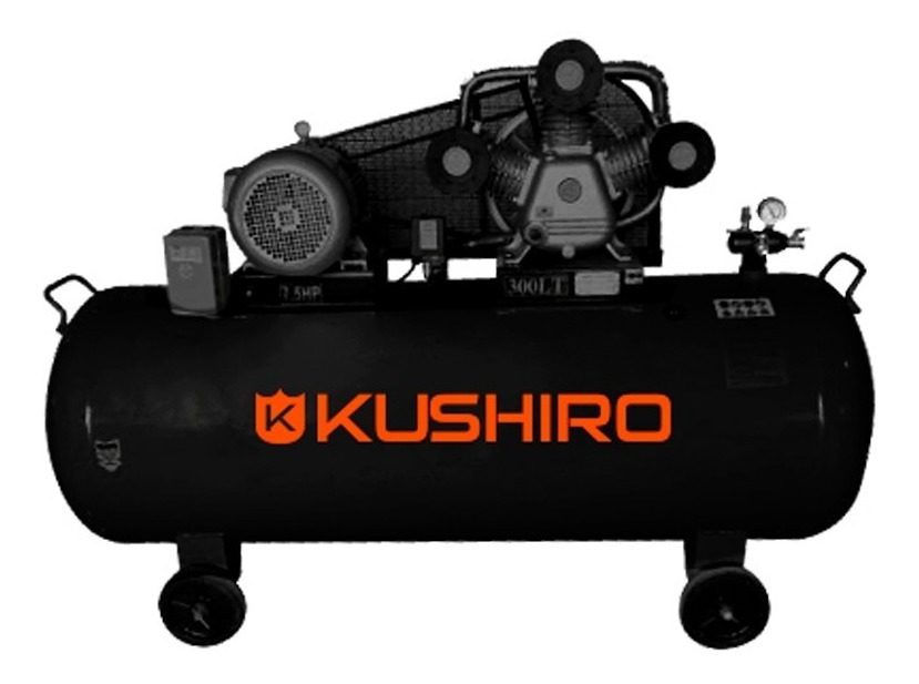 Compresor Kushiro 300l - 7,5hp Trifasico 50 Trifásica