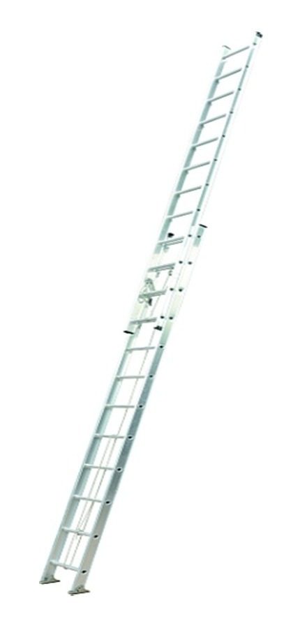Escalera Extensible Con Soga 2 × 12 Kushiro Apta 136kg