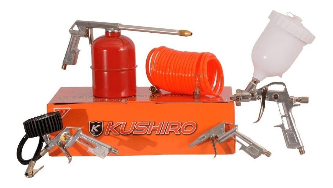 Kit Multiuso Kushiro 5 Piezas P/compresor