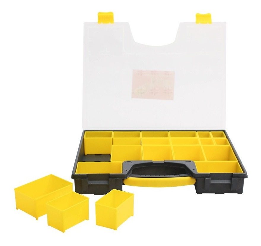 Organizador 19 Casilleros 16,5  Extraibles  42*34*6    Amarillo - 1