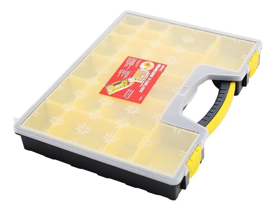 Organizador 19 Casilleros 16,5  Extraibles  42*34*6    Amarillo - 3