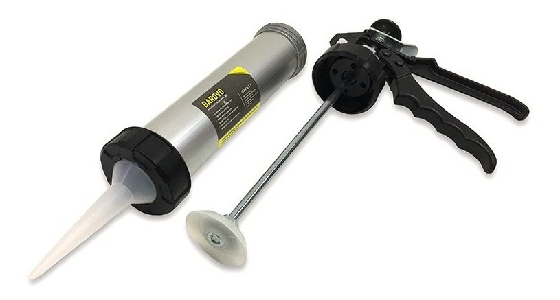 Pistola De Aplicación De Silicona Para 9 ,  Aluminio Barovo - 2