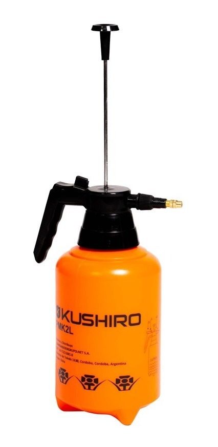 Pulverizador Kushiro Pmk-2l Accionamiento Manual Naranja - 3