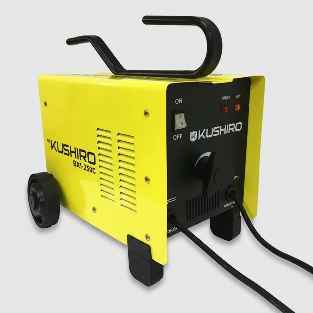 Soldadora Kushiro Bx1-250c 250a Monofásica 220v Amarillo - 1