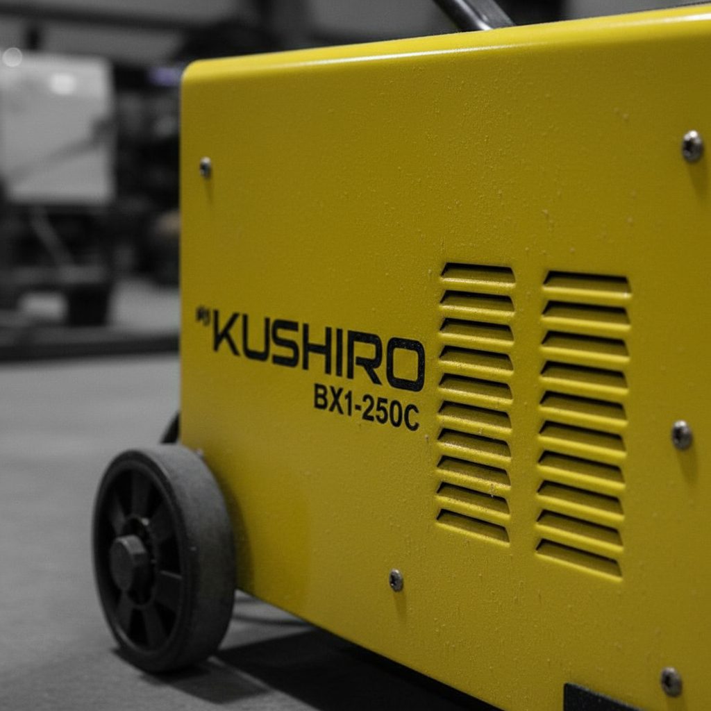 Soldadora Kushiro Bx1-250c 250a Monofásica 220v Amarillo - 3