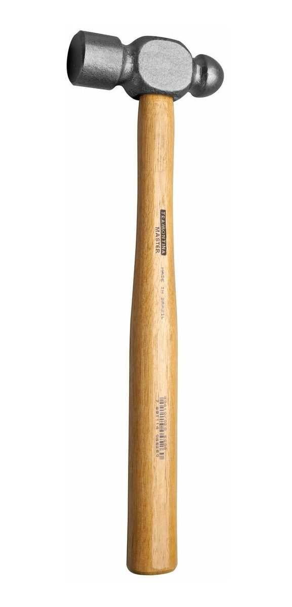 Martillo De Bola 200 G - Mango Madera  Cod 400010