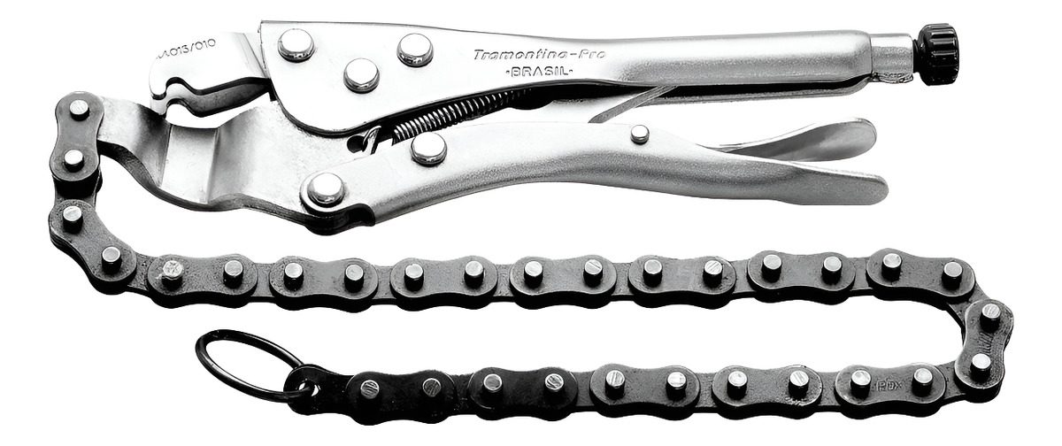 Pinza De Presion Tipo Cadena 10  Tramontina Pro