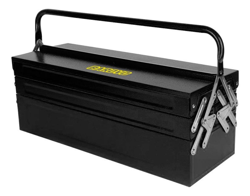 Caja Metalica Tipo Fuelle 23  - Barovo Negro
