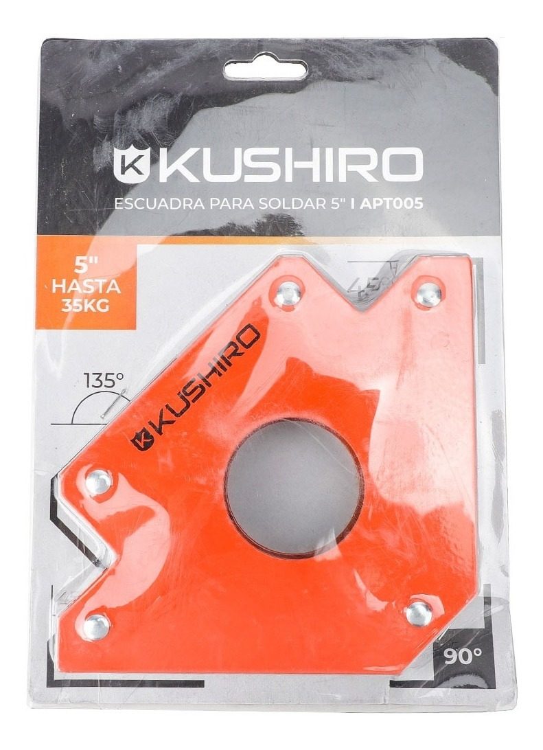 Escuadra Magnética 5puLG. Para Soldar Hasta 35kg  Kushiro - 2