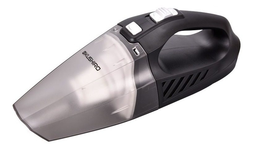 Aspiradora Auto Portatil 12v 60w Kushiro Liquidos Y Solidos Negro
