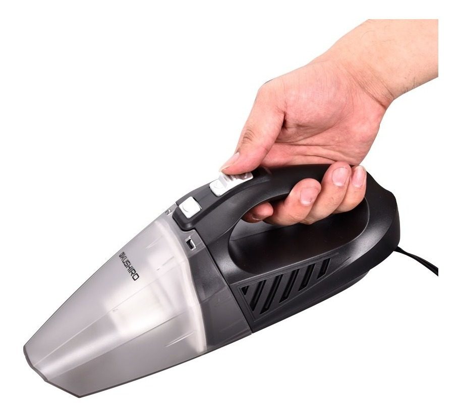 Aspiradora Auto Portatil 12v 60w Kushiro Liquidos Y Solidos Negro - 1