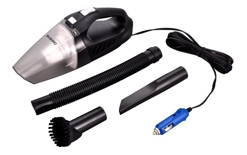 Aspiradora Auto Portatil 12v 60w Kushiro Liquidos Y Solidos Negro - 3